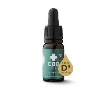 Dutch Natural Healing 8% CBD Öl + Vitamin D3 | 10ml